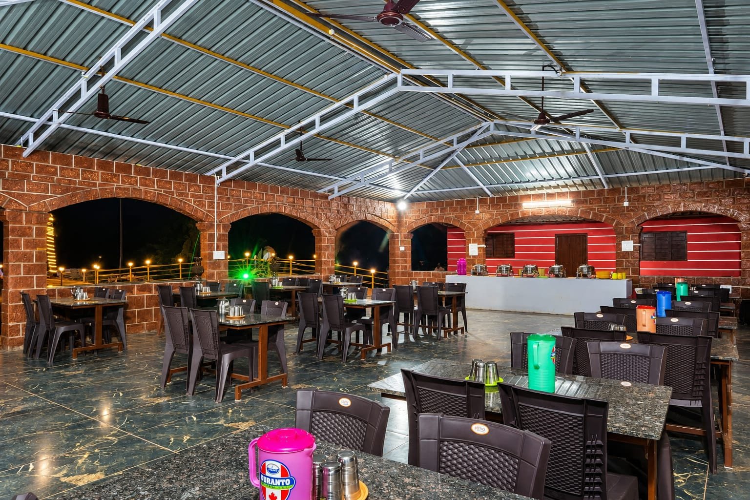 Eco Green Dandeli dining hall