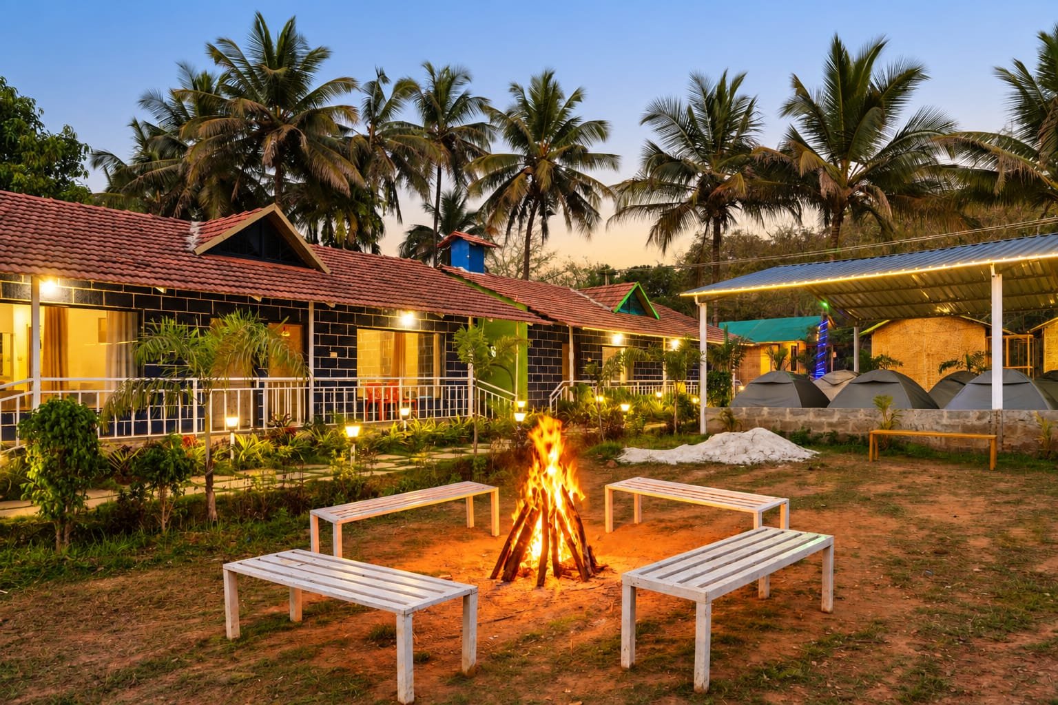 Eco Green Dandeli swimming pool