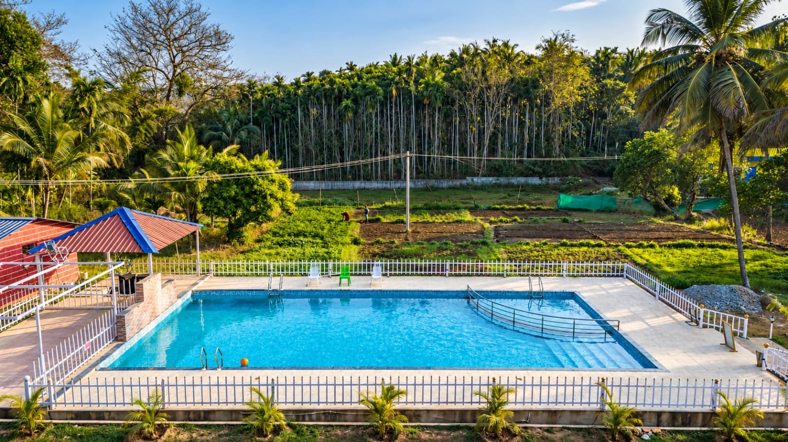 Eco Green Dandeli aerial property view