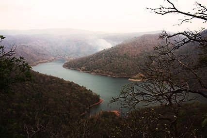 Kanchikallu Gudda scenic hill experience near Dandeli